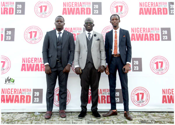 Softcity team members at the Nigeria Media Merit Award event.