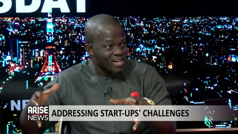 ARISE NEWS video thumbnail for “Nigeria’s Startup Ecosystem and Technology Funding”.